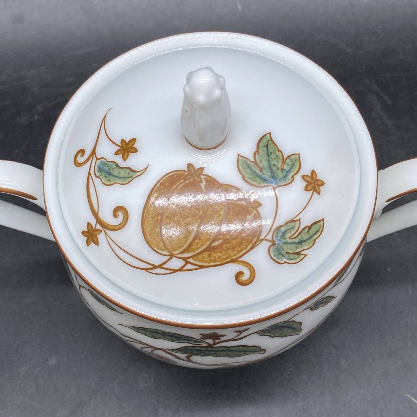 ノリタケ Fairfield2612 レトロ Noritake シュガーポット 金彩