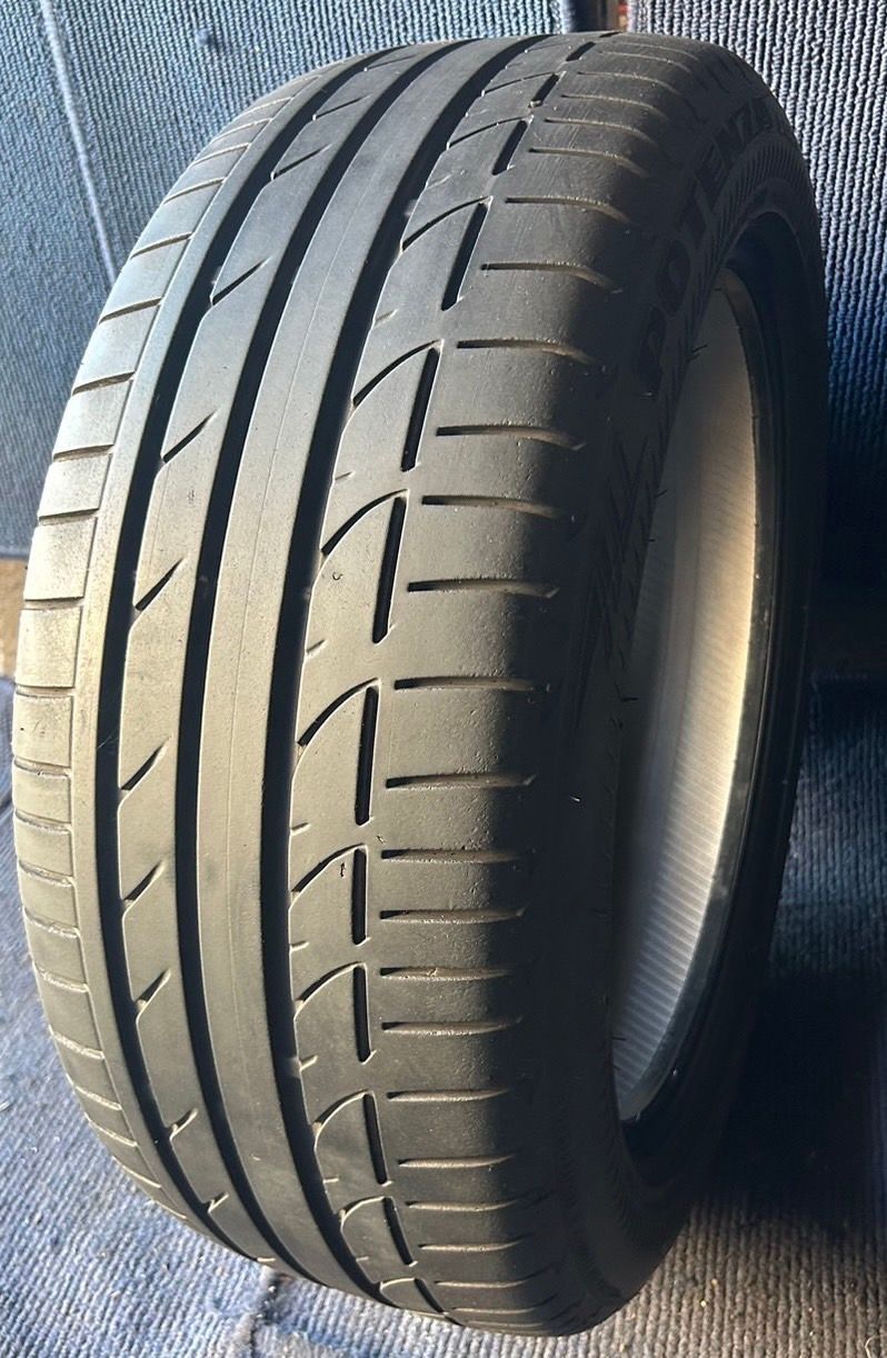 造 溝7分山 BRIDGESTONE POTENZA S001 1本 225|50R18 ランフラット ASP3054
