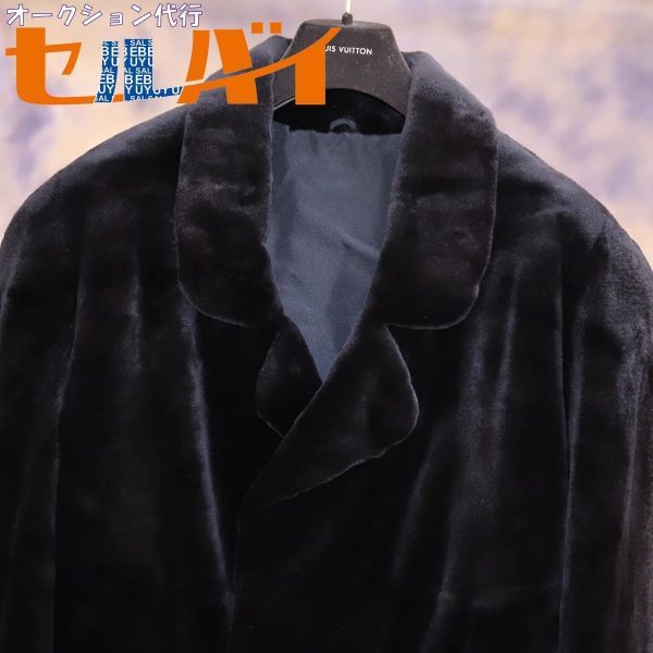 最高級 サガミンク シェアードミンク コート ロング丈 銀タグ
