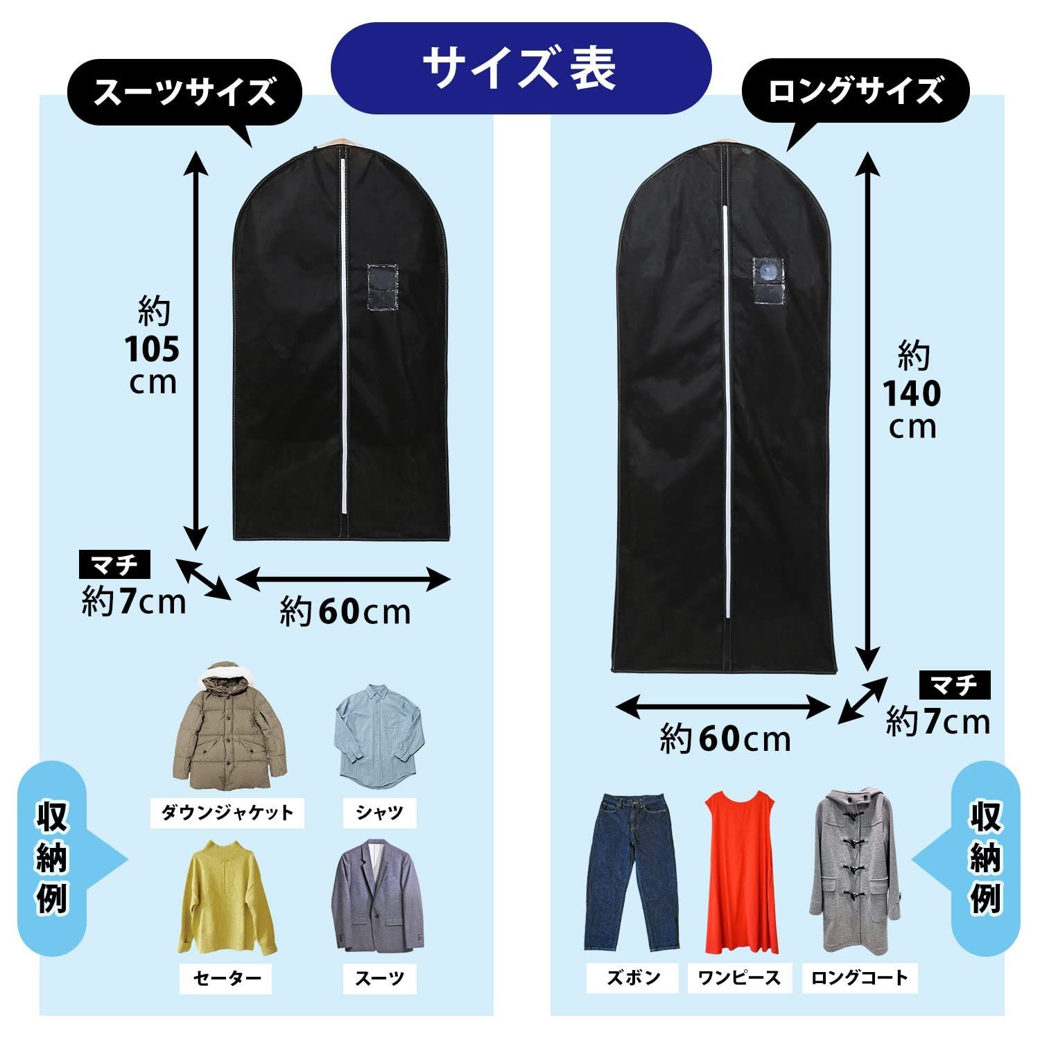 通気性の良い不織布がホコリなどの汚れをガード