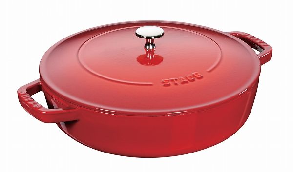 ストウブ(Staub) ブレイザーソテーパン チェリー 24cm 40511-475(0560970)