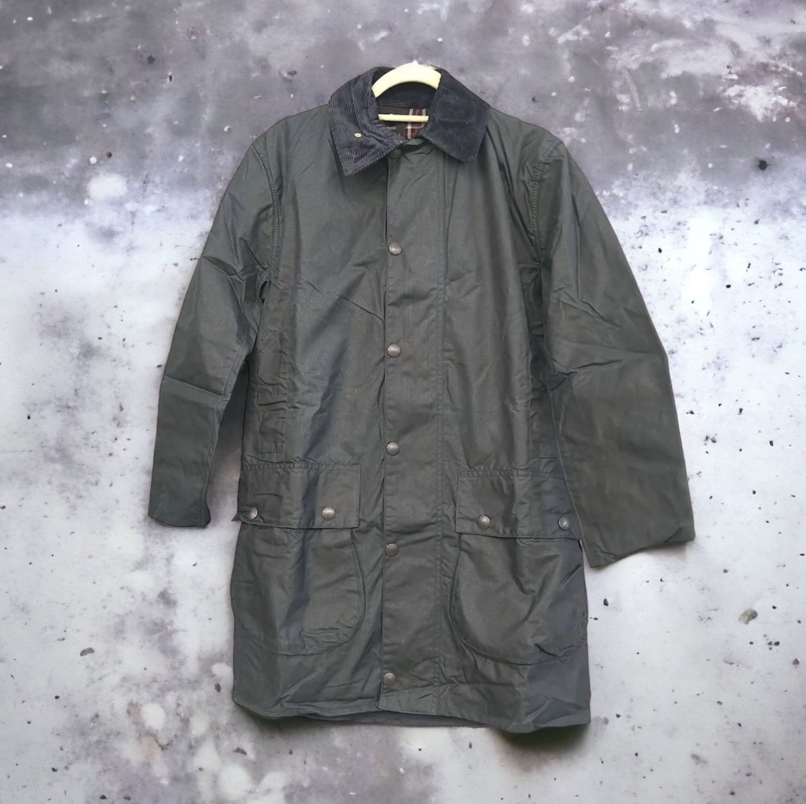 希少品】 Barbour BORDER バブアー ボーダー 1986年製 80s C34 86CM