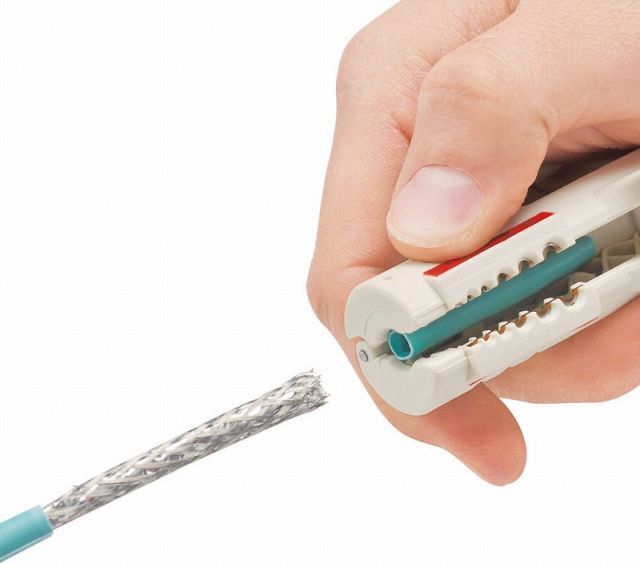 クニペックス KNIPEX データケーブル用ストリッパー125mm665-125 1665125