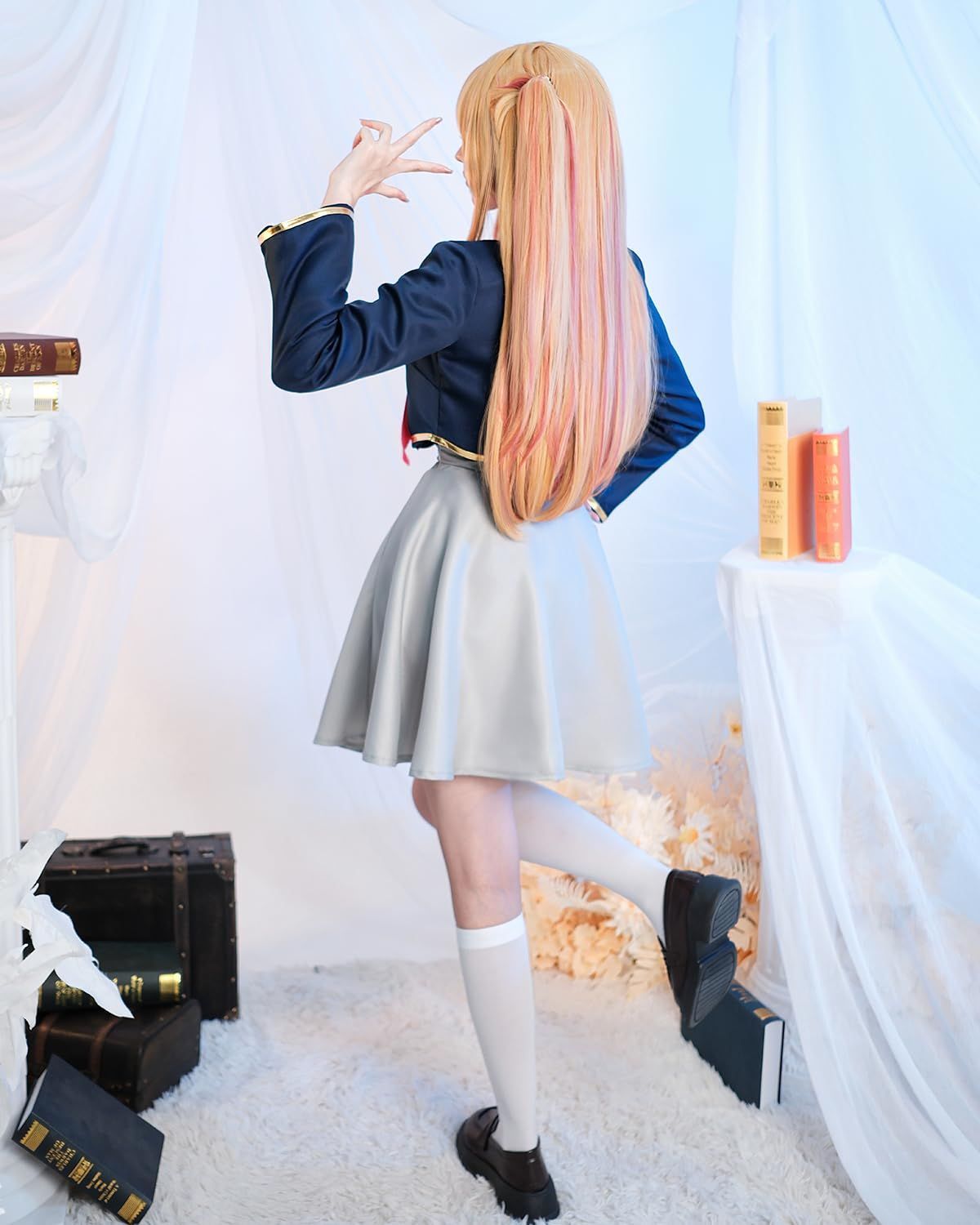 ステージ服 コスチューム 星野ルビー イベント 文化祭 仮装 ウィッグ付き ウィッグ付き 大人用 S コスプレ衣装 星野瑠美衣 コスプレ new 星野ルビー 神併