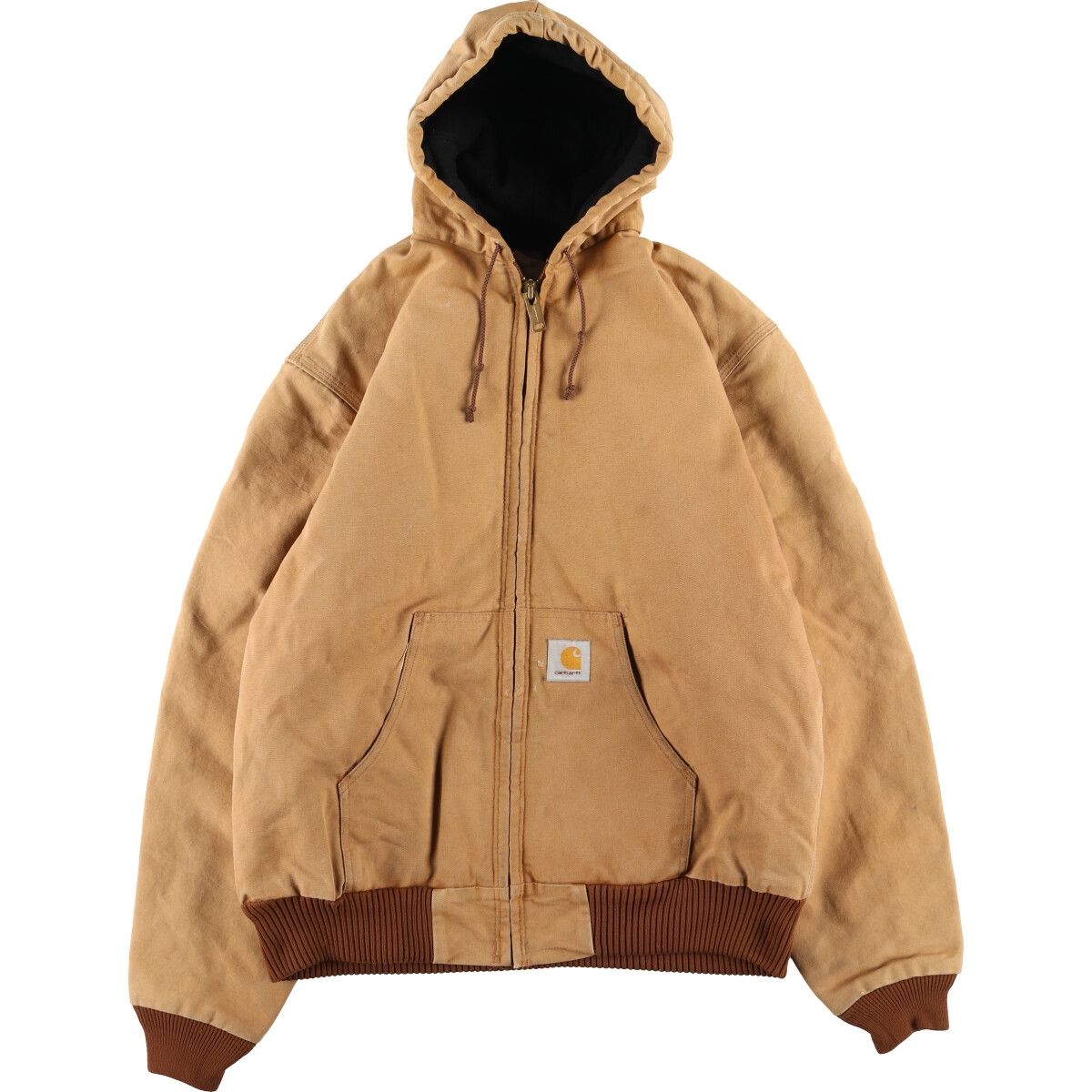 carhartt 90sアクティブジャケットj130cht USA 希少色は写真の通りに