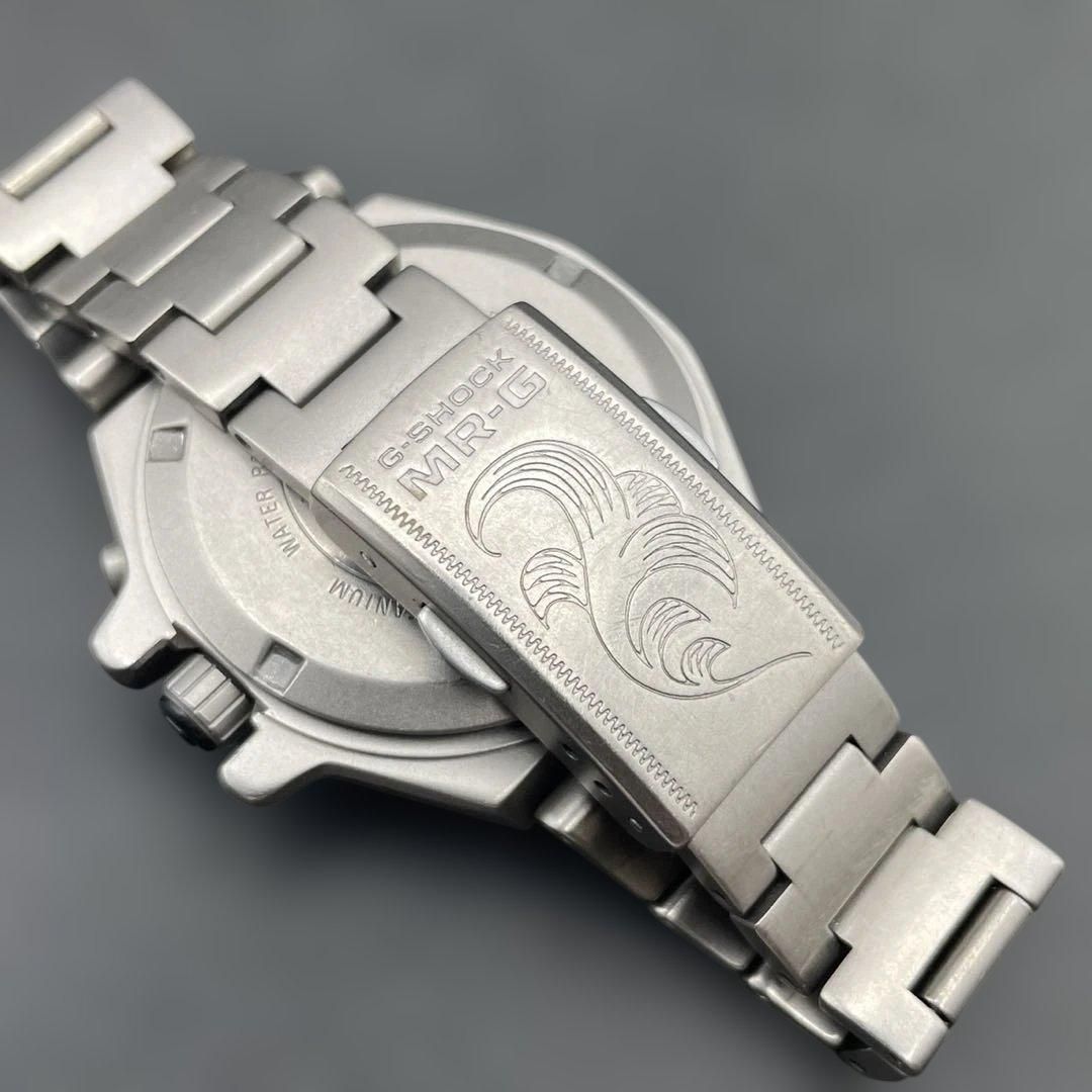 カシオCASIO MR-G MRG-120T G-SHOCK チタン CASIO G-shock MR-G MRG-120T Titanium Analog Watch 19 Cm