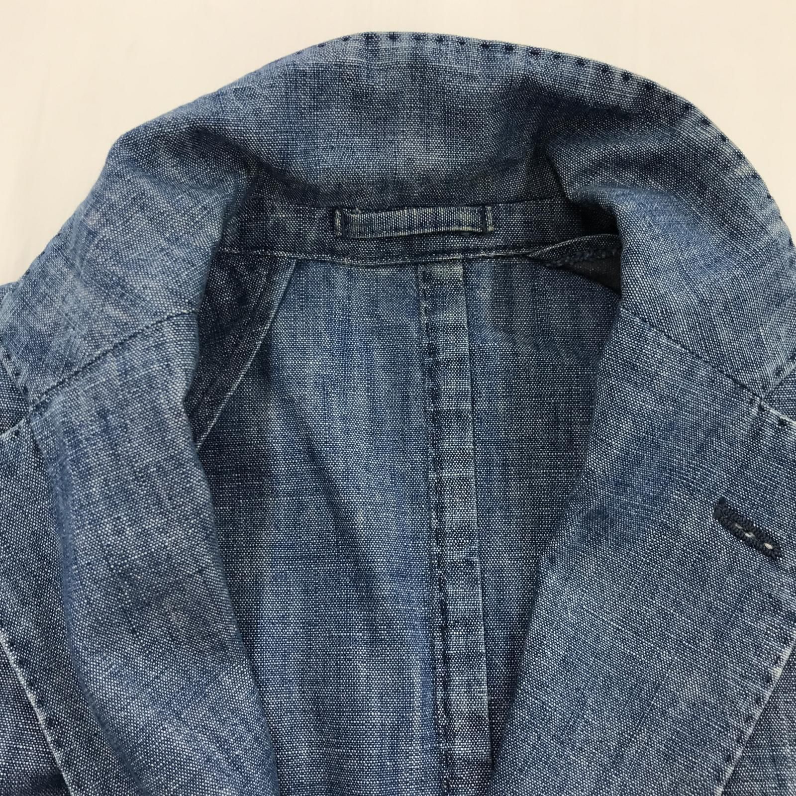 LARDINI ラルディーニ デニムジャケット size44/ブルー - メルカリ