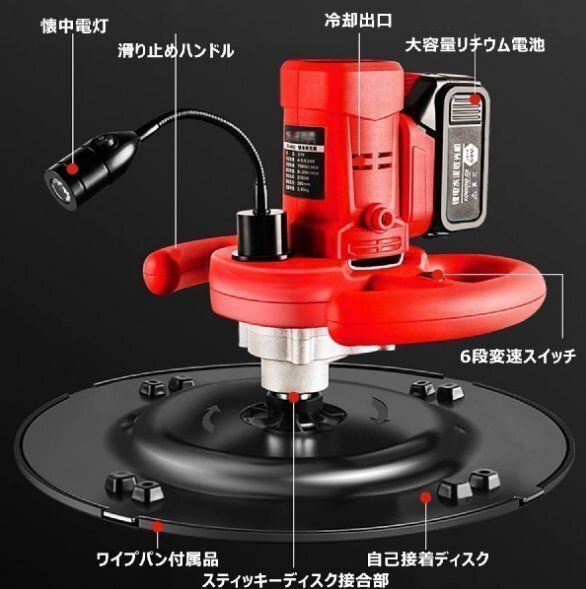 ポリッシャー 電動サンダー