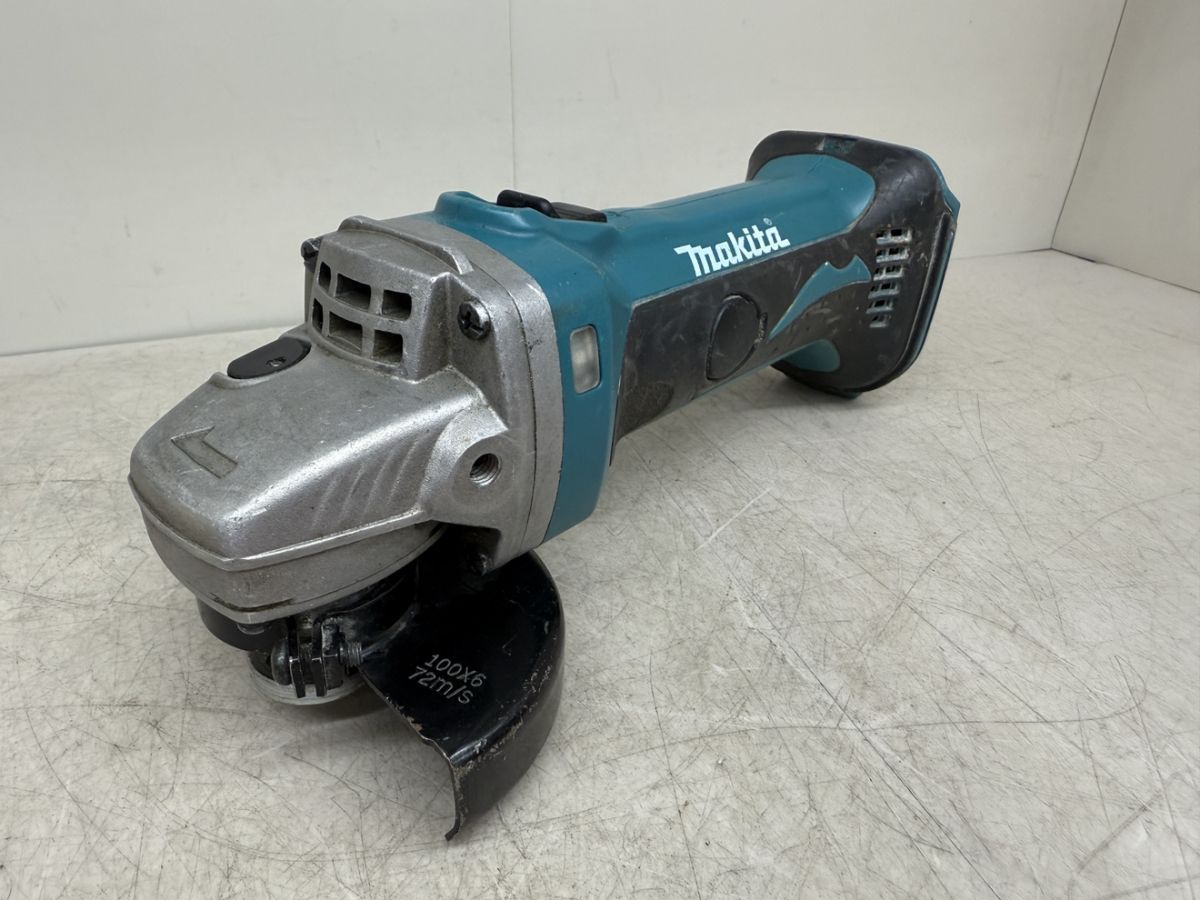 ♪♪ マキタ GA400D 14.4V 充電式ディスクグラインダ 100mm 本体のみ 品