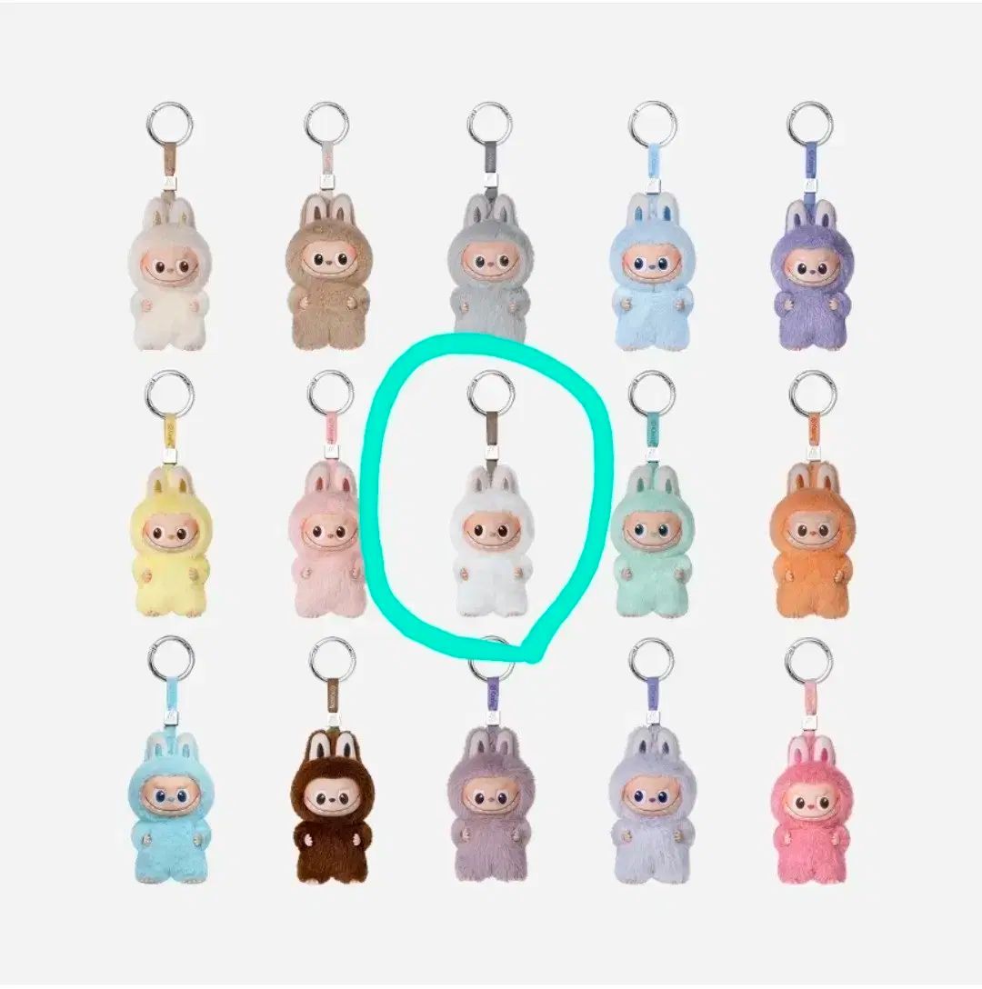 ラブブ ミニ H S Y ベイビー モリー ベージュ ホワイト まとめ売り