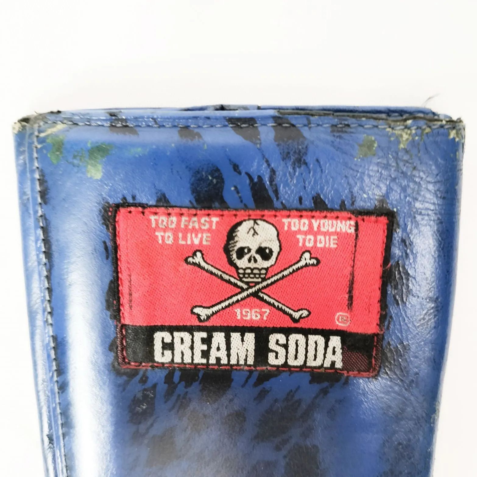 【レア品】Bounty Hunter×CREAM SODA レオパード柄 長財布 レア品 コラボ】Bounty Hunter×CREAM SODA レオパード柄 長財布