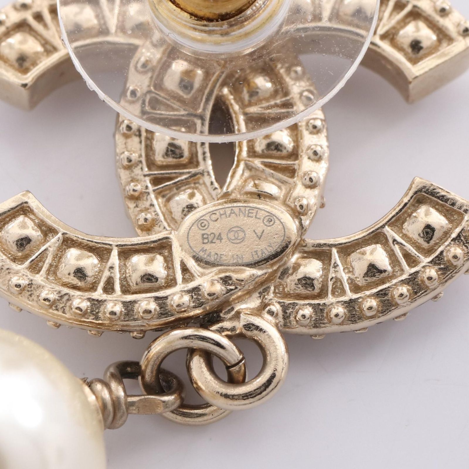 シャネル CHANEL ピアス ココマーク A86506 GP（ゴールドメッキ