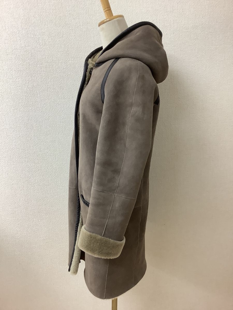 23区 薄茶色ムートンコート サイズ40