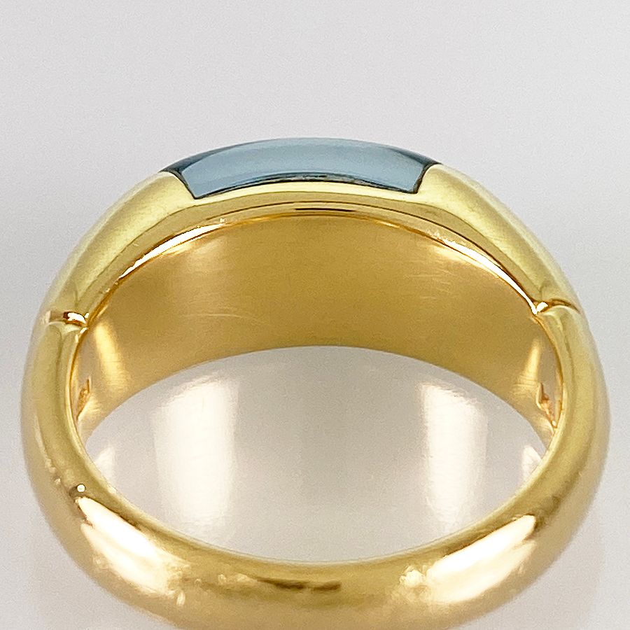ブルガリ BVLGARI チェルタウラ K18YG トパーズ 11号(51) リング