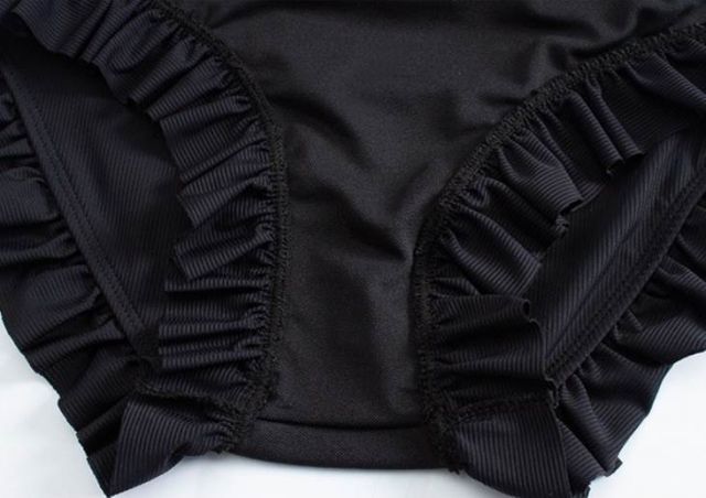 水着 モノキニ 三角ビキニ セクシービキニ レースカーディガン付