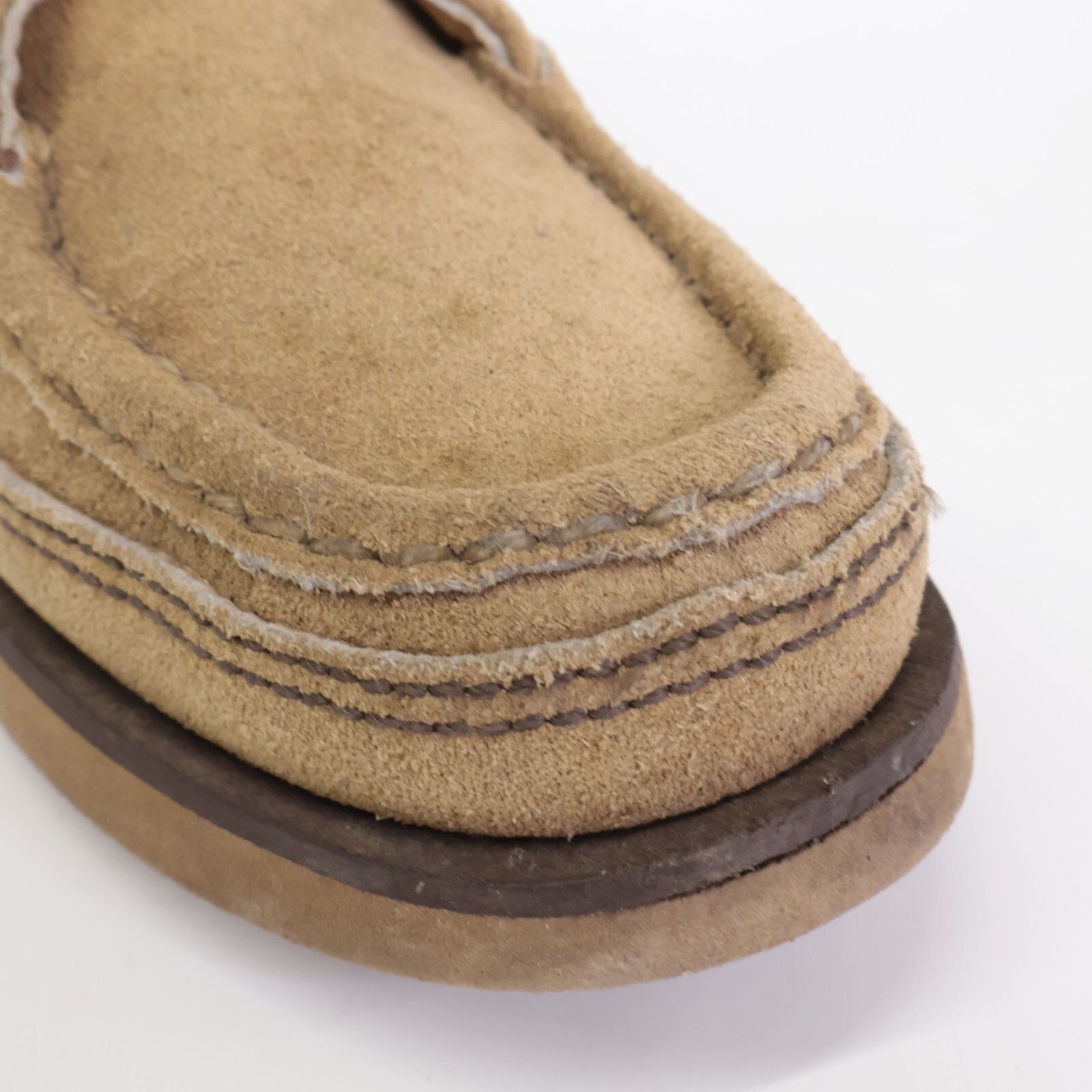 ラッセルモカシン スエード ラッセルモカシン スエード ベージュ 81/2