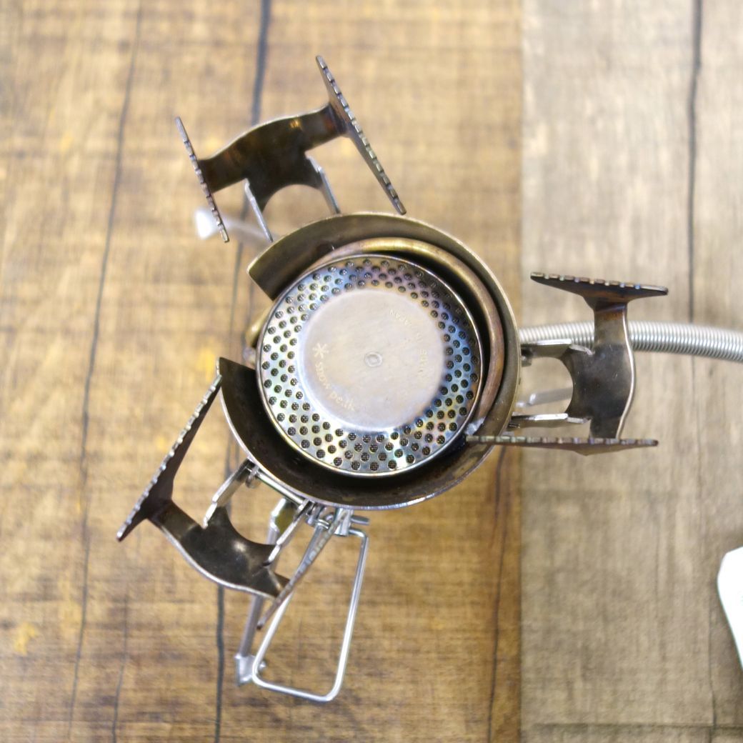 廃盤 希少 スノーピーク snowpeak ギガパワーLIストーブ メタル