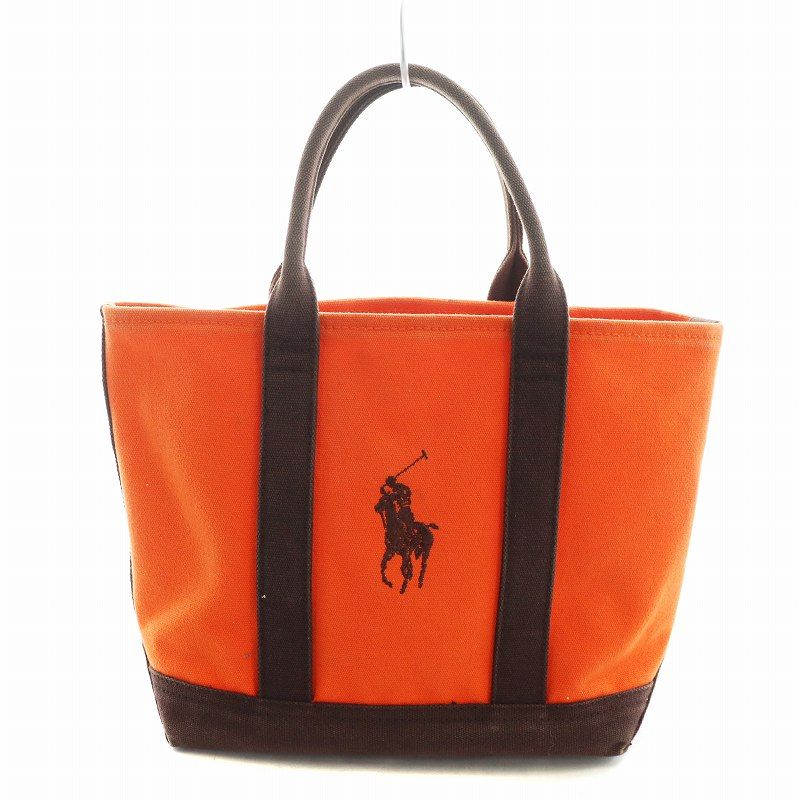 ラルフローレン RALPH LAUREN トートバッグ ハンド キャンバス