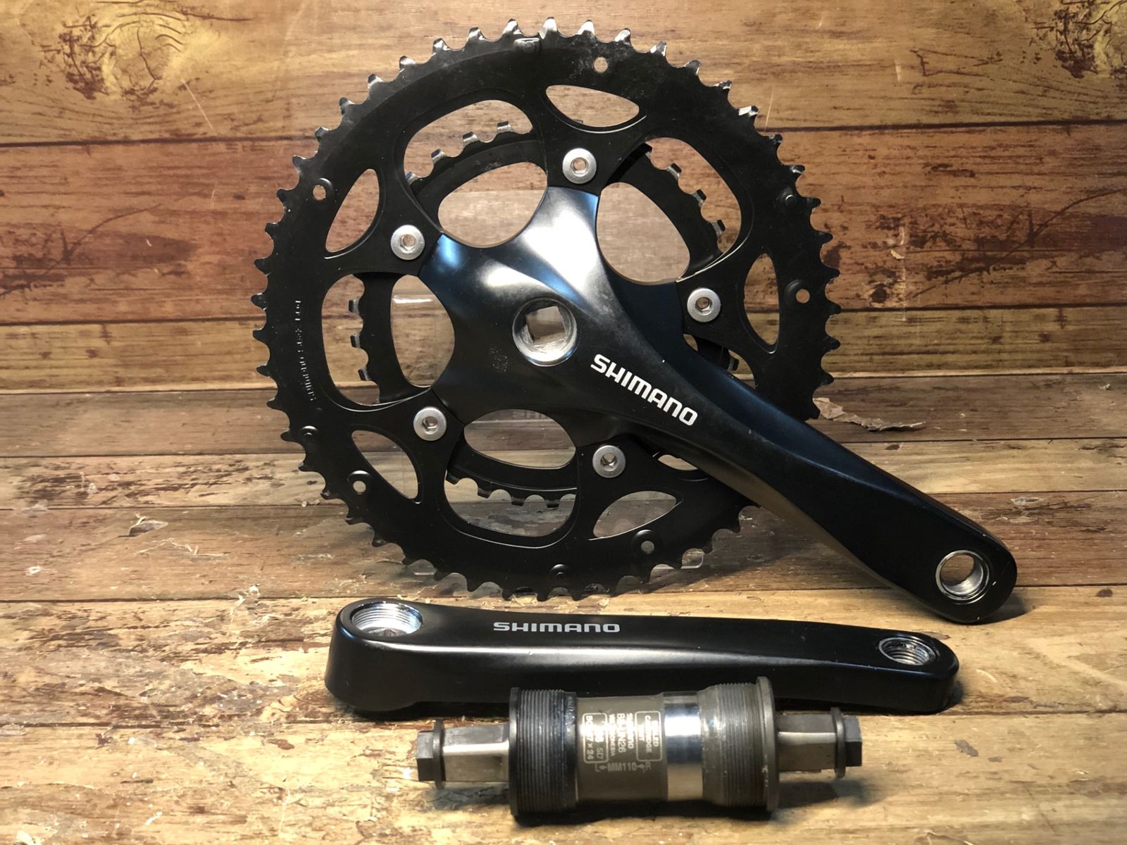 HX166 シマノ SHIMANO FC-RS200 クランクセット 165mm 50/34T - メルカリ