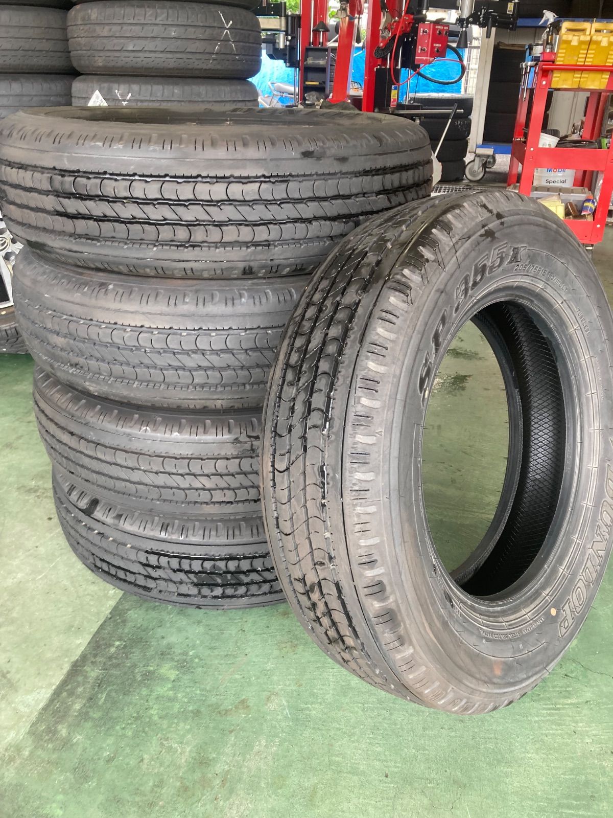 2025年製 205 75R16 ダンロップ サマータイヤ ５本セット