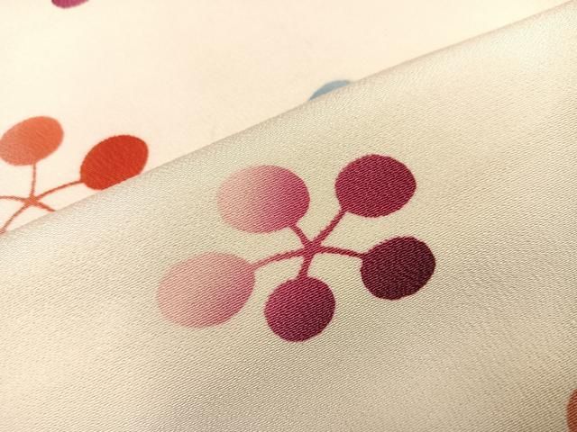 平和屋着物○型絵染の人間国宝 稲垣稔次郎 小紋 染殿製 正絹 逸品