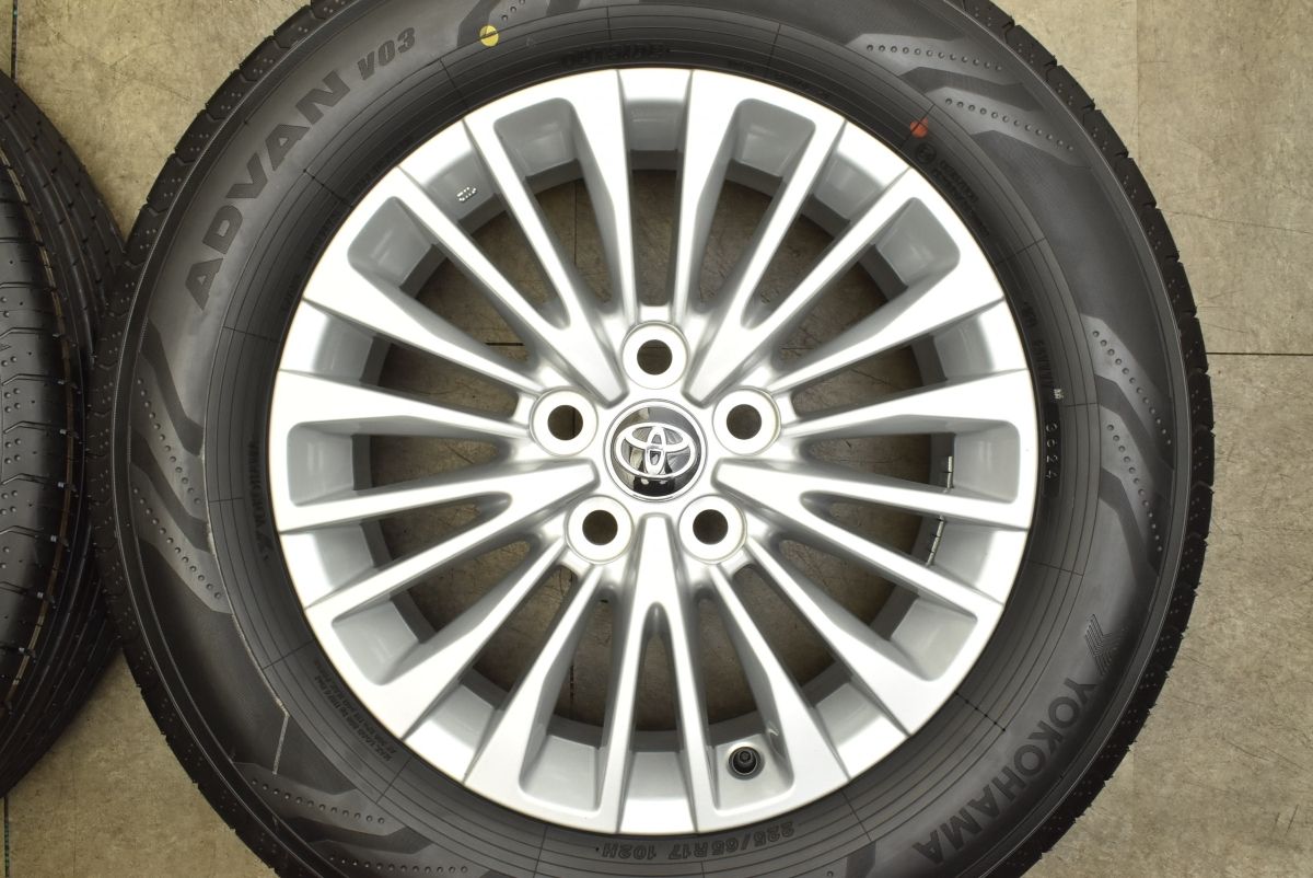 新車外し 40系 アルファード 純正 オプション 17インチ 4本セット 40系