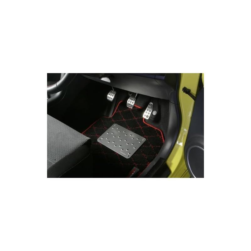 MONSTER SPORT アルミヒールプレート クリヤアルマイト 汎用 848100-0000M 0