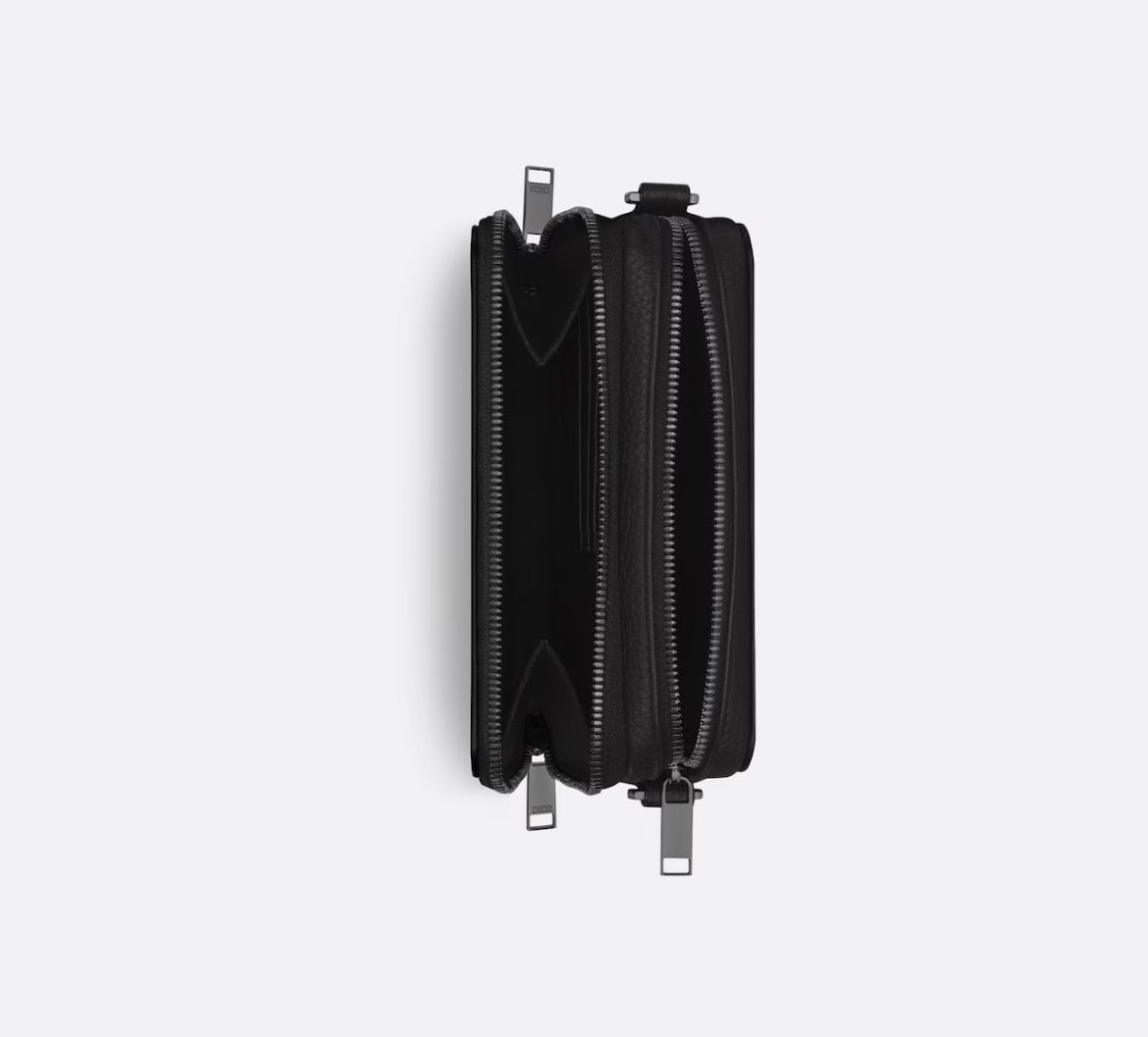 【すぐ届く】 DIOR マキシ ディオール ストラップ ジップポーチ ディオール ストラップ付きジップポーチ 2ESBC119LLG【9%OFF