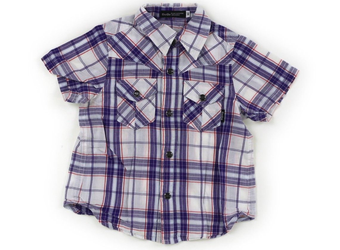 ♡bebe♡ページ べべ/BeBe】シャツ・ブラウス 90サイズ 男の子【子供服・ベビー服