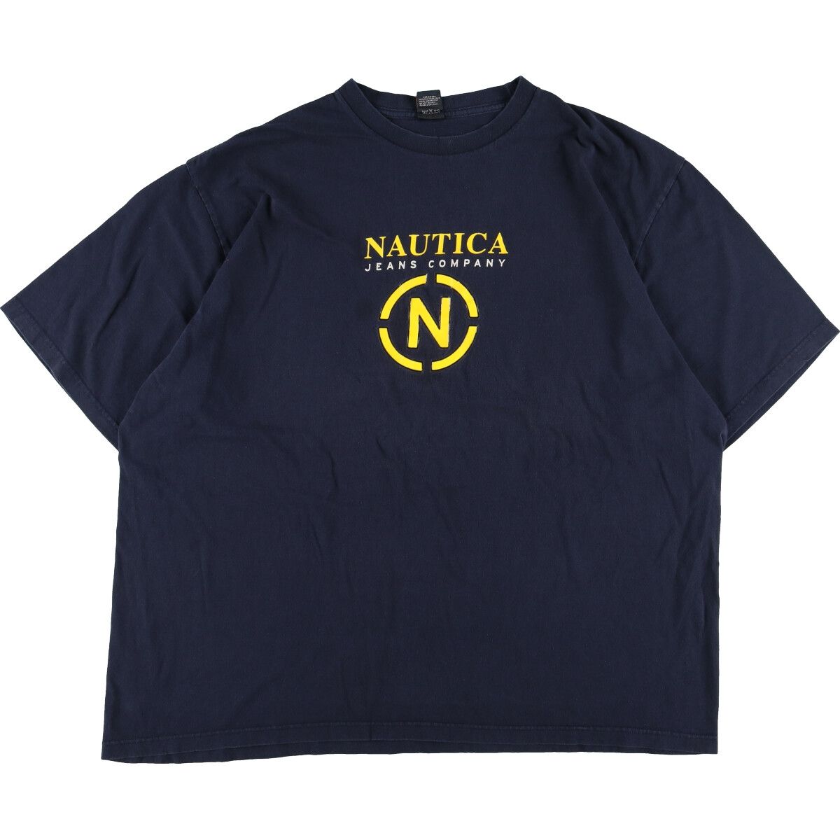 古着 ノーティカ NAUTICA JEANS COMPANY 半袖 プリントTシャツ メンズ