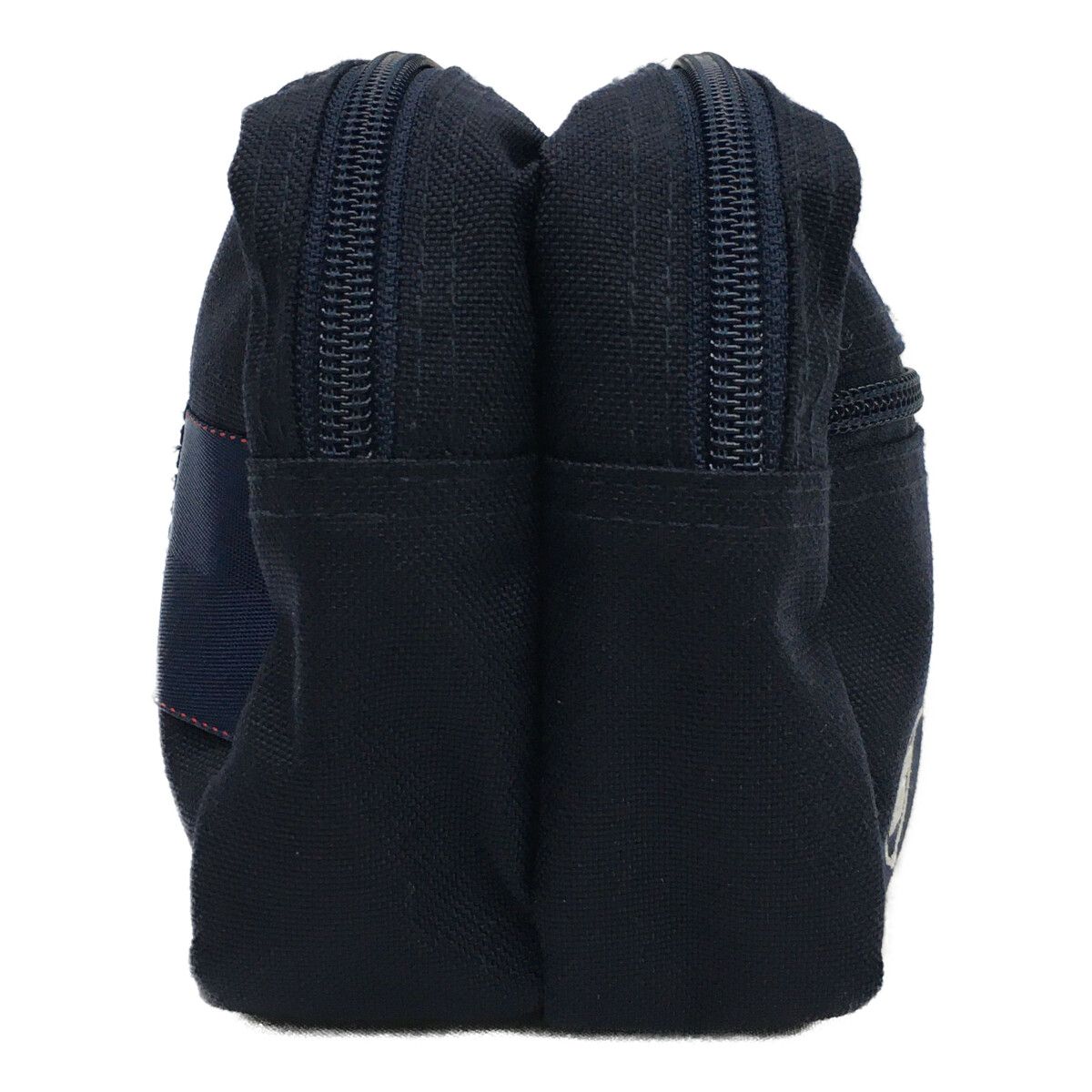 BRIEFING - coco 中古 ブリーフィング BRIEFING クラッチバッグ ネイビー 紺 小物入れ カートバッグ ラウンドバッグ 中古 ブリーフィング BRIEFING クラッチバッグ ネイビー×ブルー