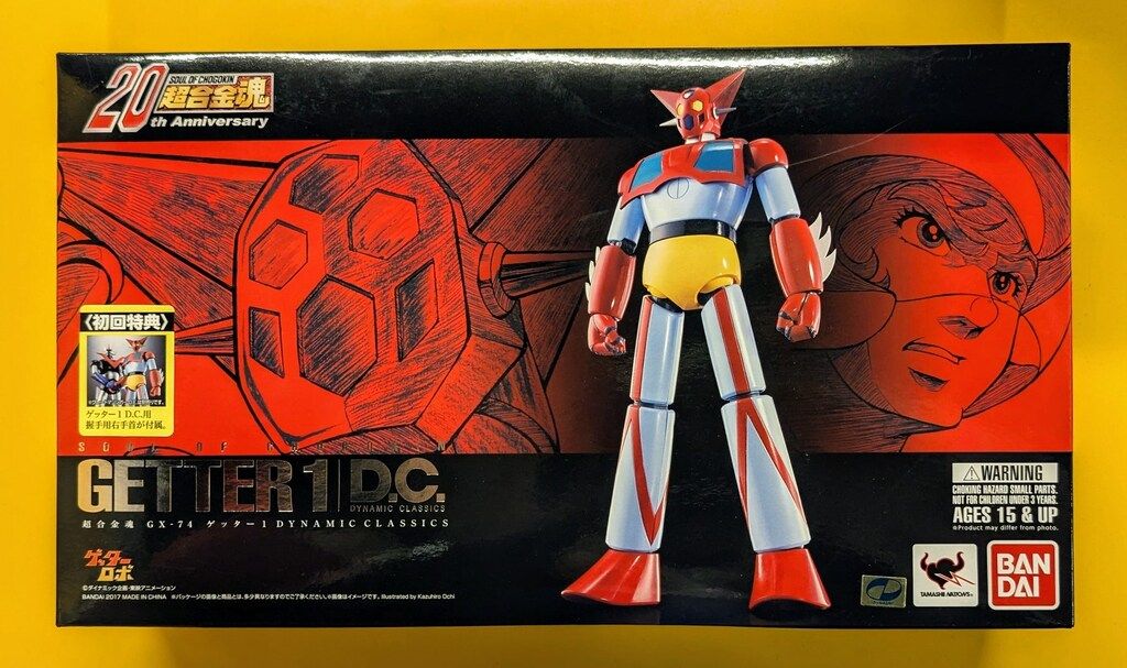 バンダイ 超合金魂 ゲッター1 D.C/初回特典付 GX-74 - メルカリ