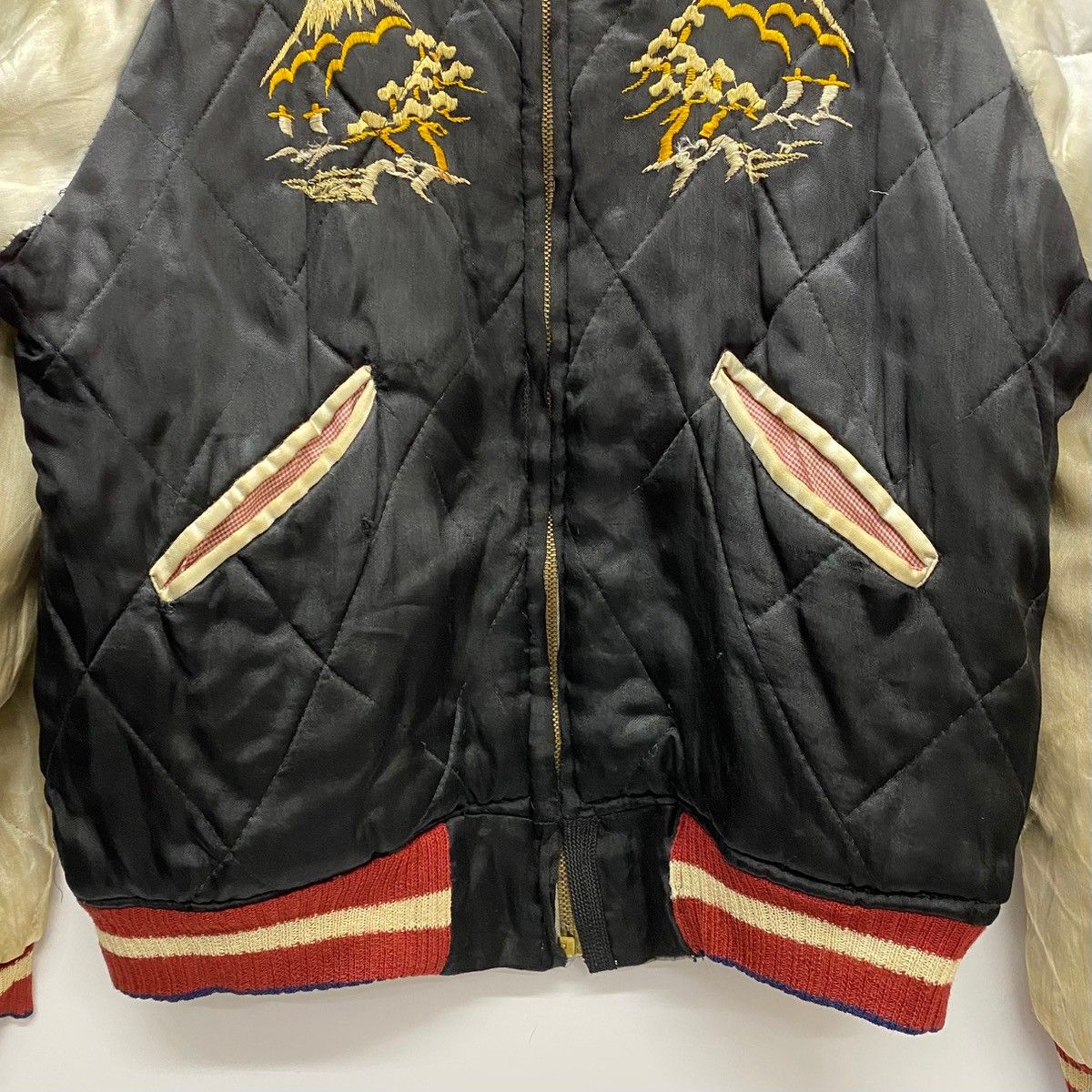 ヴィンテージ vintage 50's スカジャン Souvenir Jacket YKK