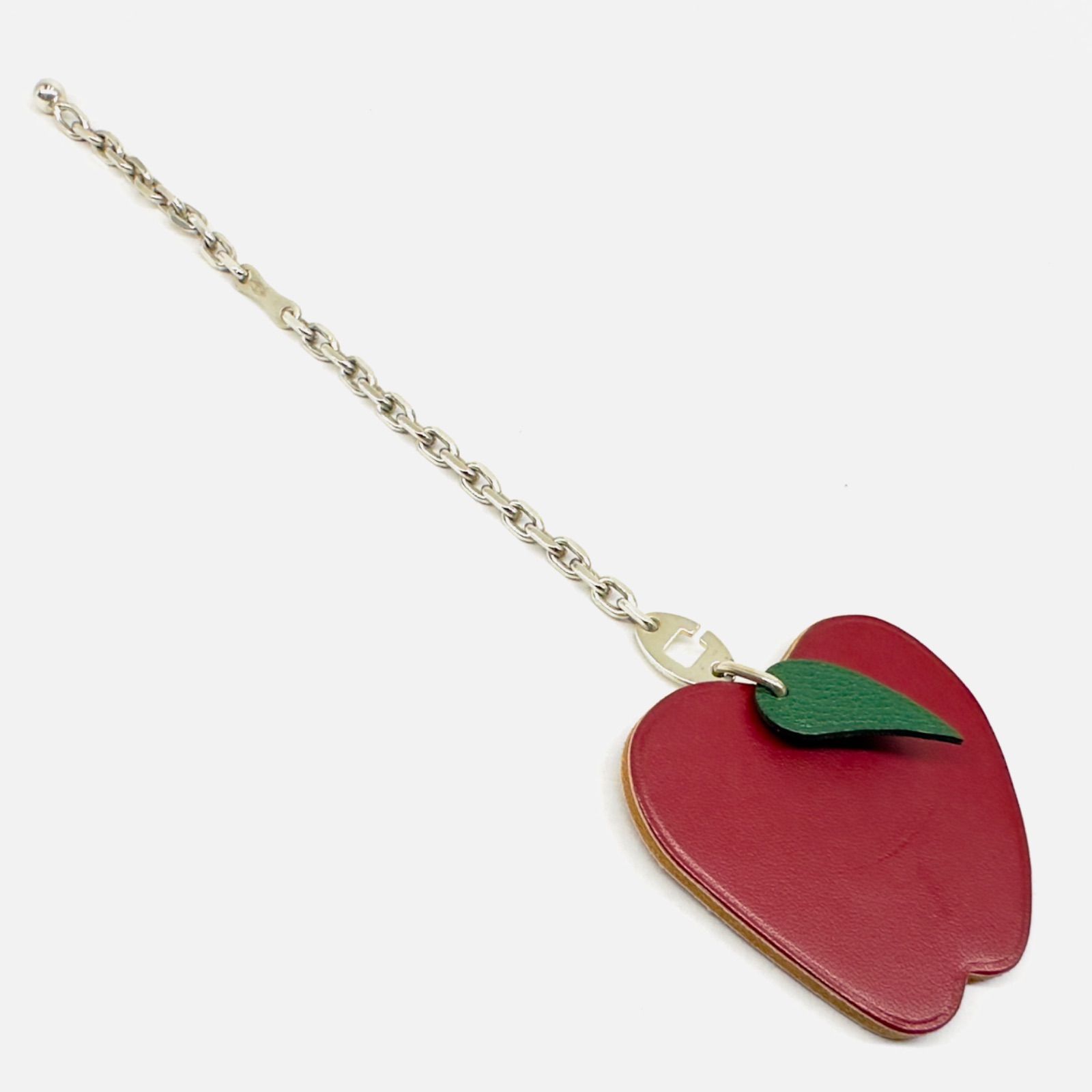 ★エルメス★アップルチャーム★リンゴモチーフ★キーホルダー★赤★ ☆エルメス☆アップルチャーム☆リンゴモチーフ☆キーホルダー