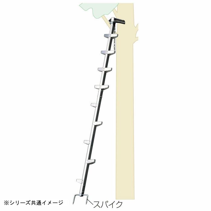 ジョイント式はしご 枝打はしご EH-60