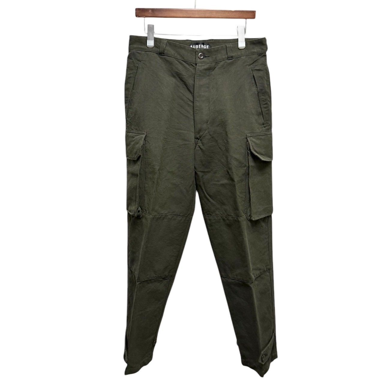 AUBERGE オーベルジュ GARDEN 47 M-47 コットンリネンカーゴパンツ 