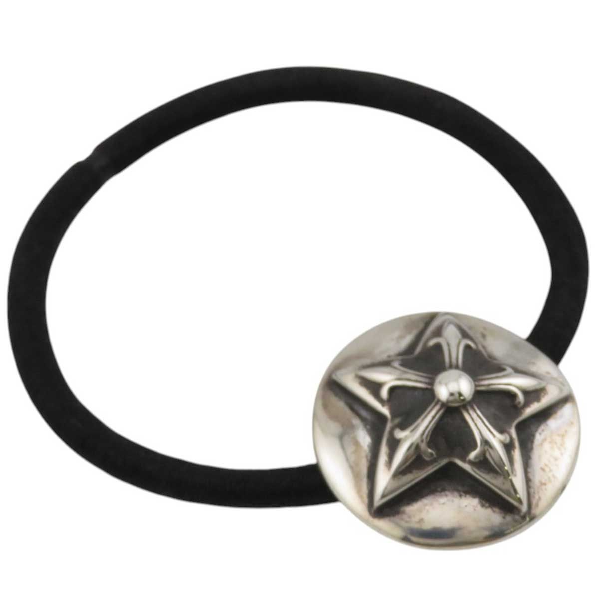 クロムハーツ スター ヘアバンド ユニセックス ブラック CHROME HEARTS アパレル 小物