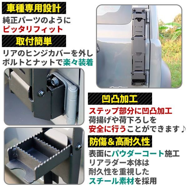 ジムニーシエラの改造パーツ、作業灯、スペイサー、配線とスイッチなど