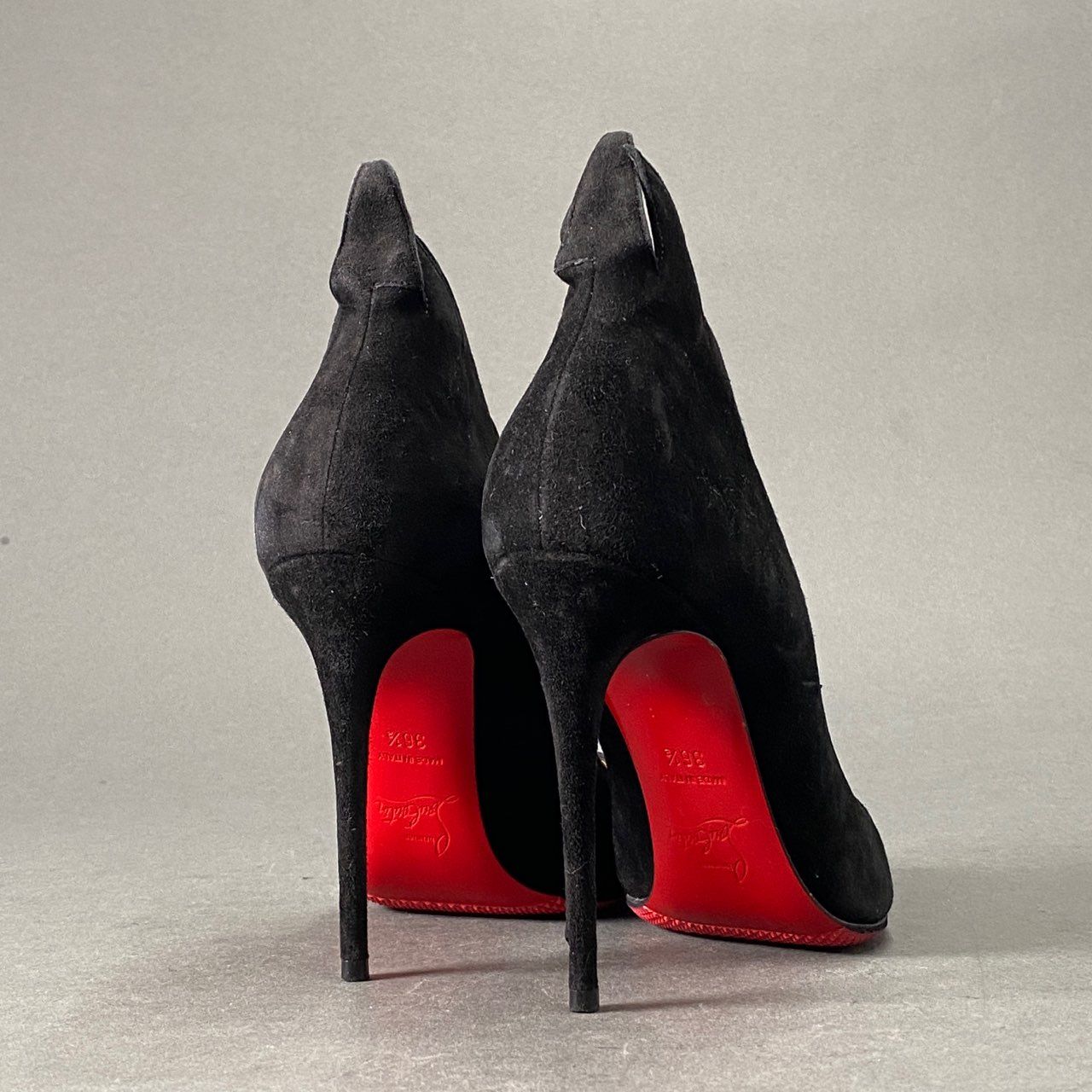 パンプス クリスチャンルブタン 37.5 赤