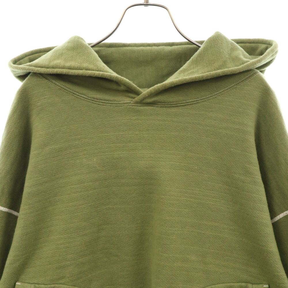 cmmawear (コマウェア) GLOBE HOODIE グローブステッチ プルオーバー  