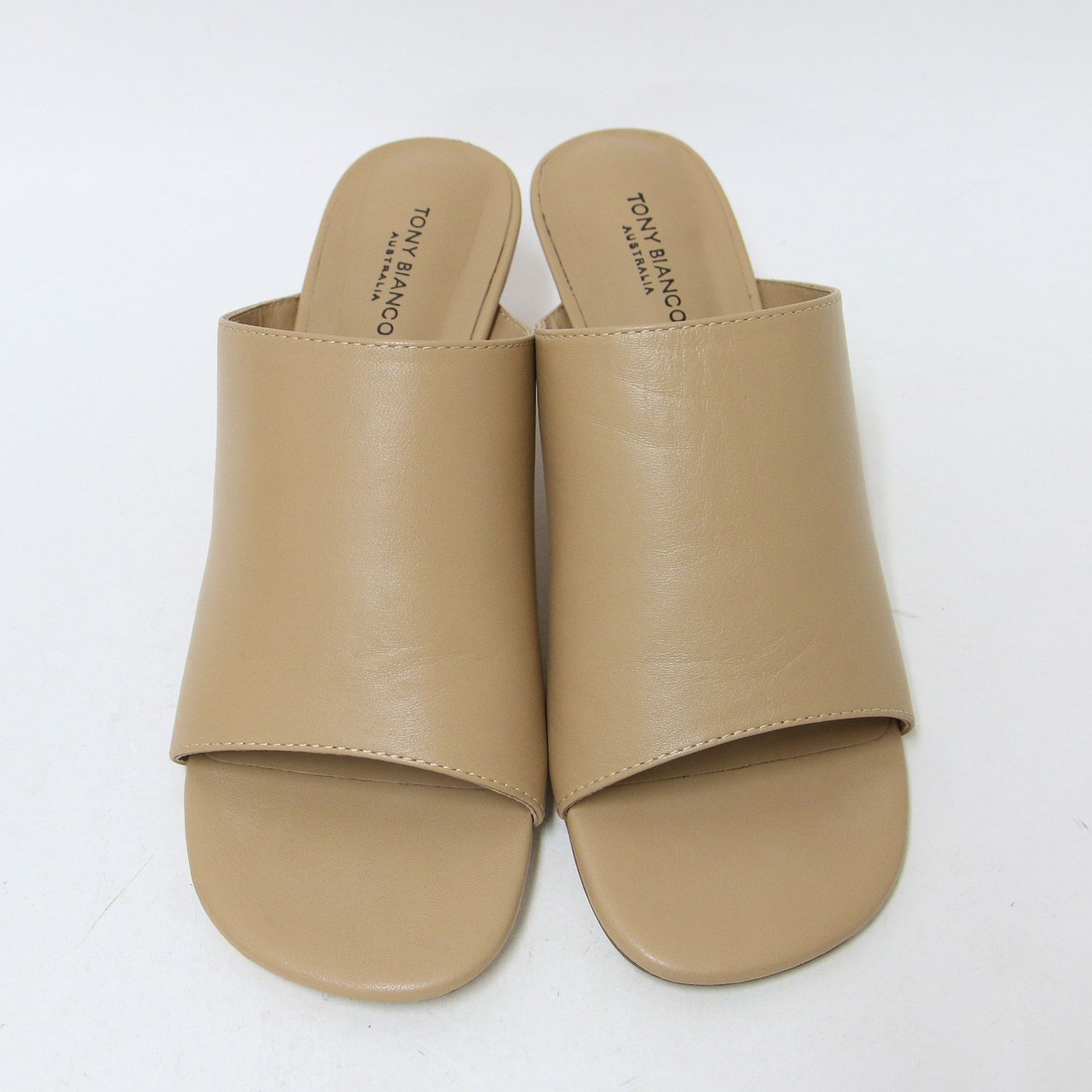 TONY BIANCO トニービアンコ サンダル ミュール ベージュ 7(24.0
