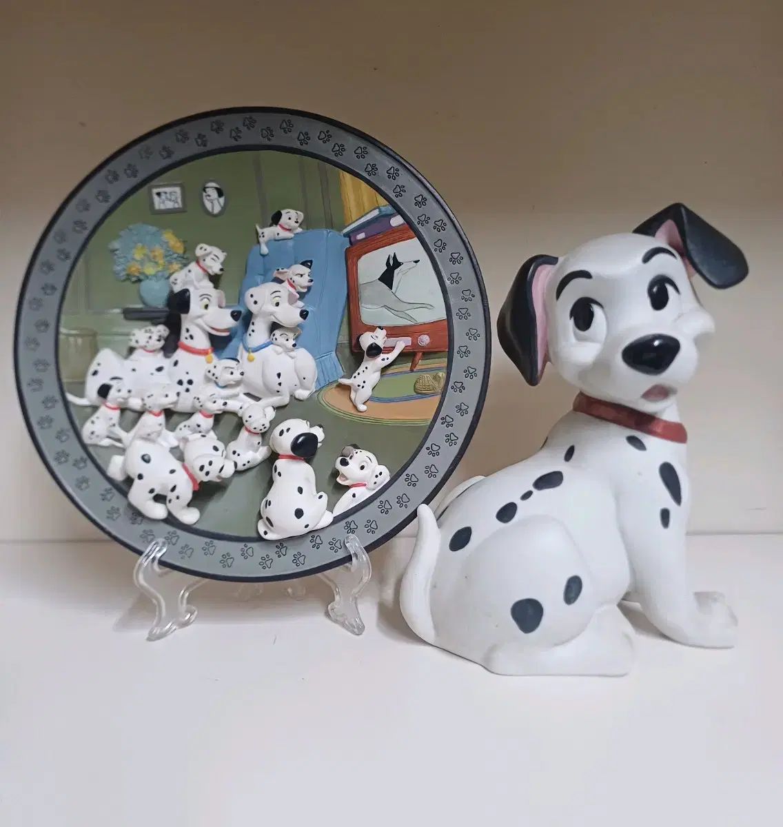 加藤工芸 ディズニー101匹わんちゃん ガーデンスタチュー