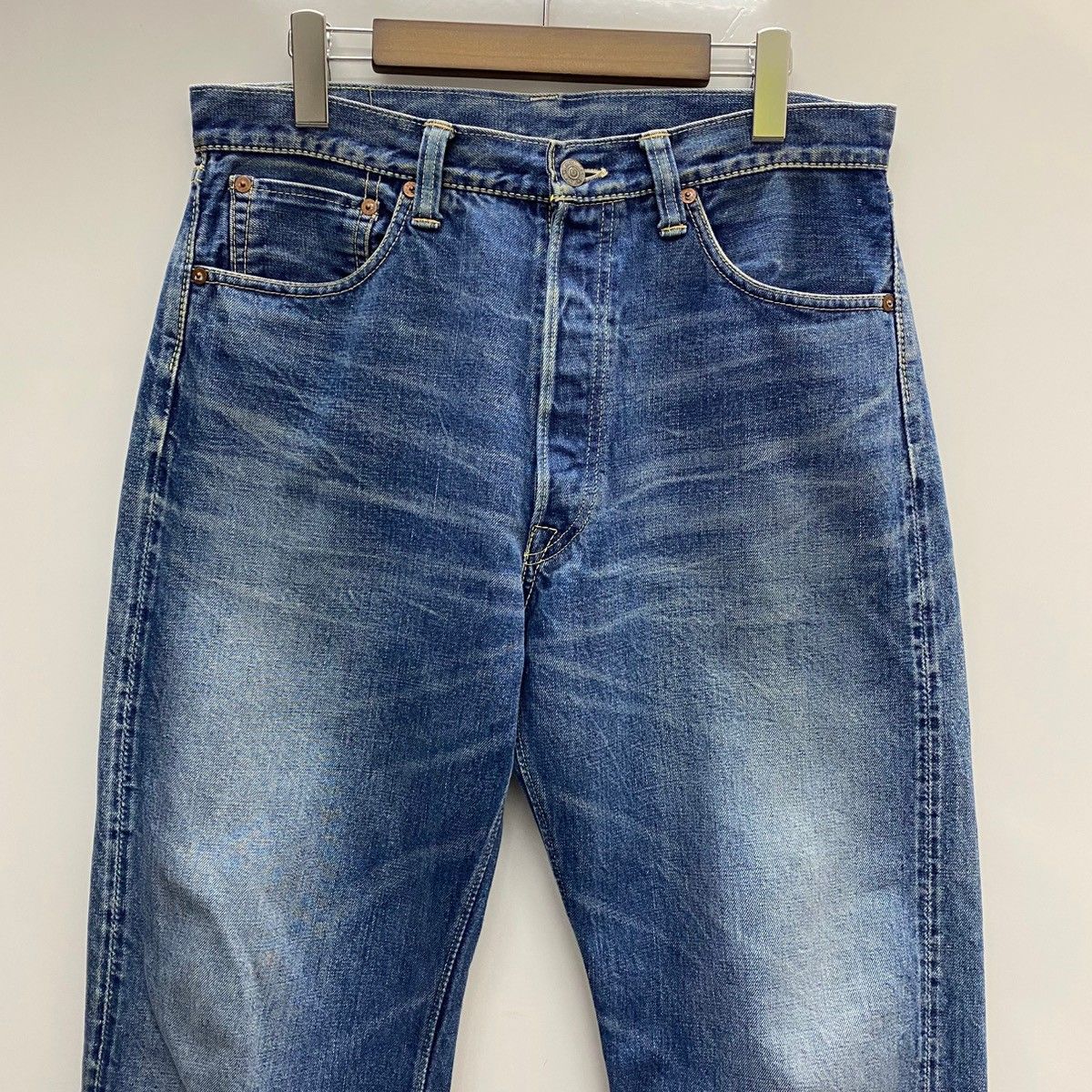 ウエアハウス WAREHOUSE 1001XX GENUS デニムパンツ W32 デニム ブルー 