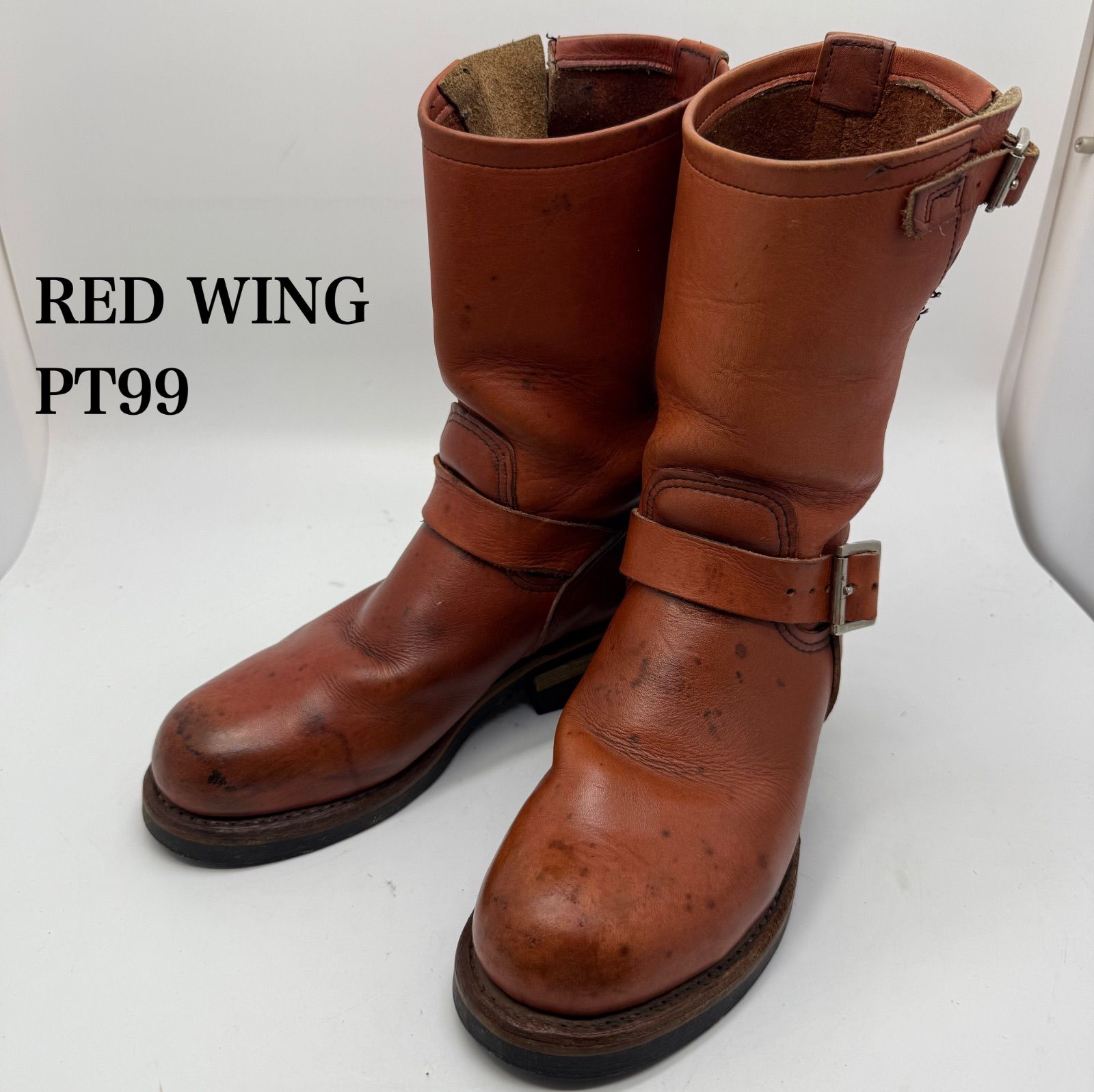 刺繍羽タグ！黄金サイズ8-1/2D！PT99！レッドウイング8271エンジニア 刺繍羽タグ！黄金サイズ8-1/2D！PT99！レッドウイング8271