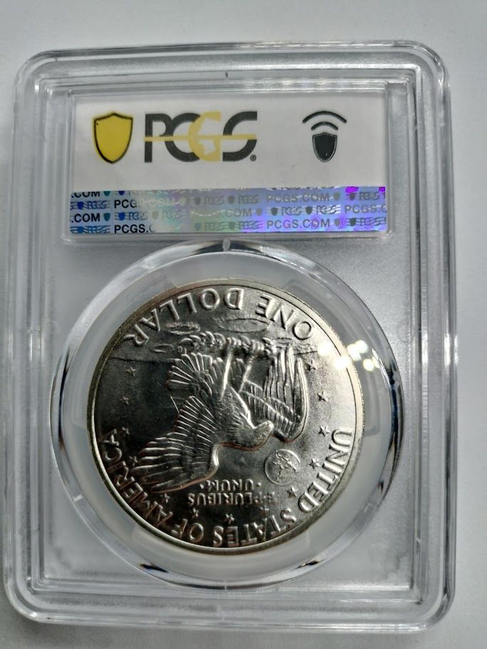 PCGS MS65 1971年S $1 シルバー アイゼンハワー ドル 638 - メルカリ