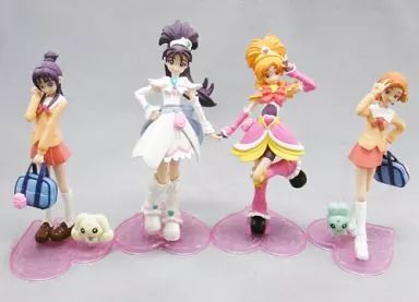 中古】トレーディングフィギュア 全4種セット 「ふたりはプリキュア