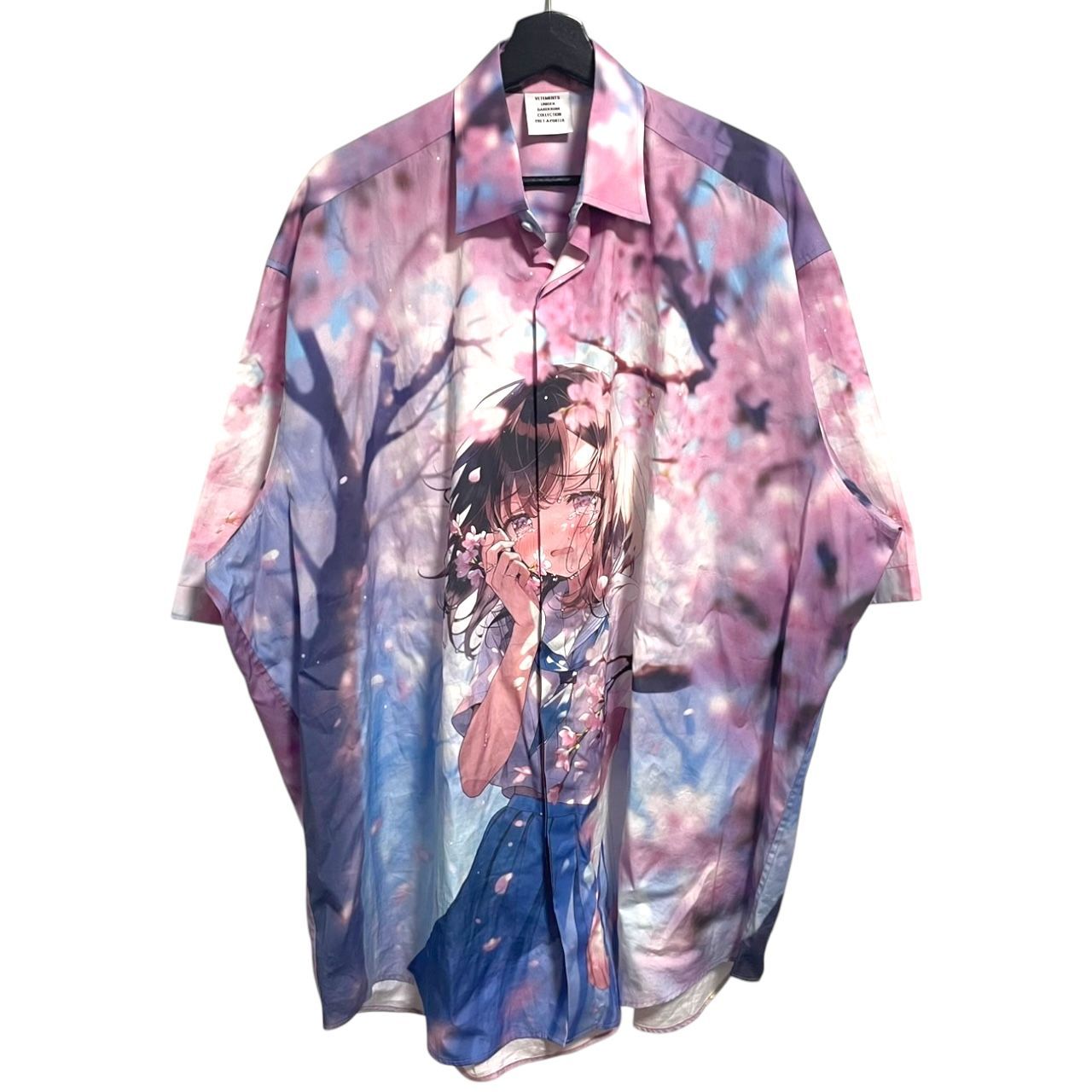 VETEMENTS】24AW ANIME S/S SHIRT ヴェトモン アニメ 半袖シャツ