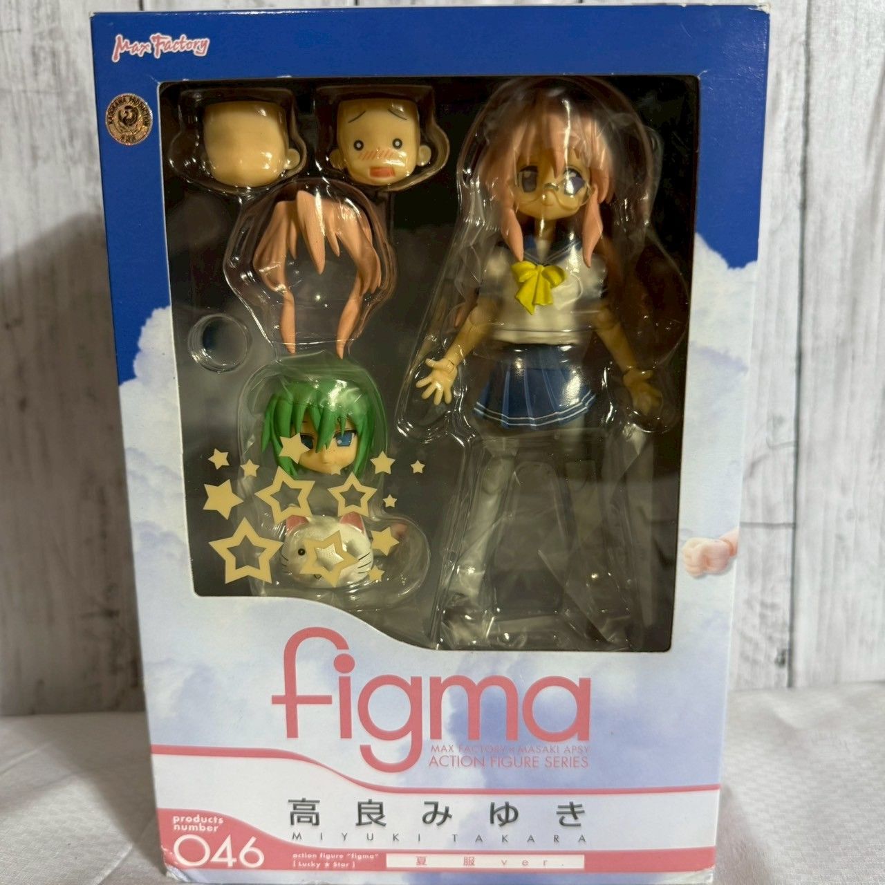 figma 046 らき☆すた 高良みゆき 夏服ver. 未開封 figma 高良みゆき 夏服ver.