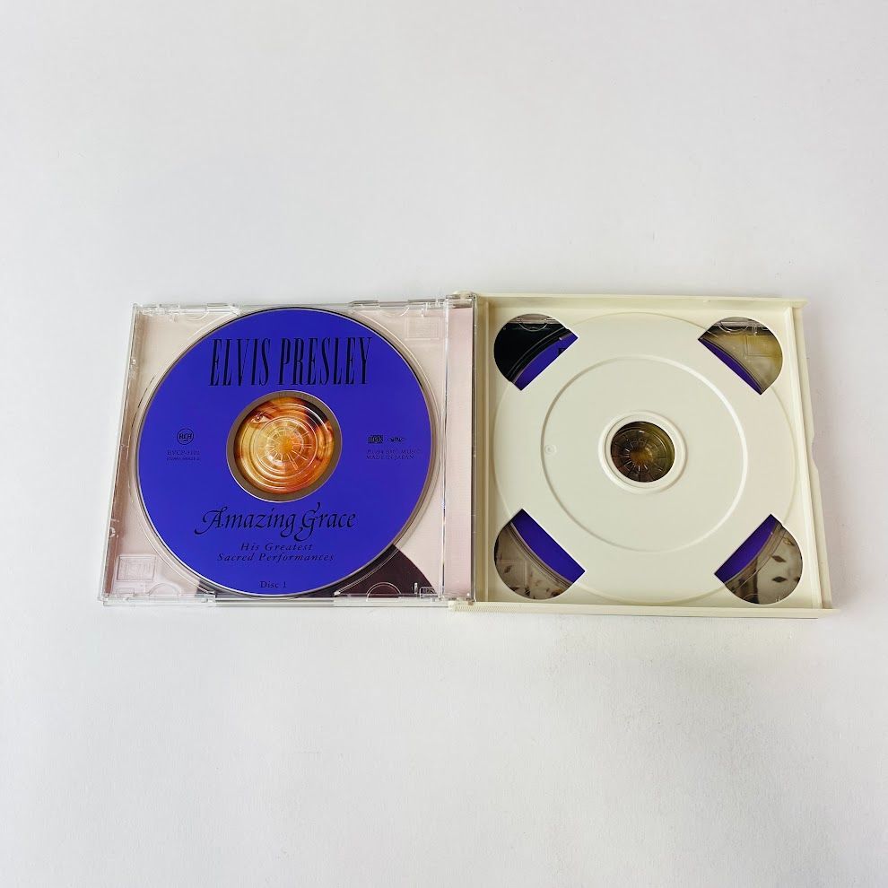 CD2枚組 エルヴィス・プレスリー / アメイジング・グレイス～ヒズ・グレイテスト・セイクレッド・パフォーマンス BVCP-3101～2 [G5]  【2CD】 - メルカリ