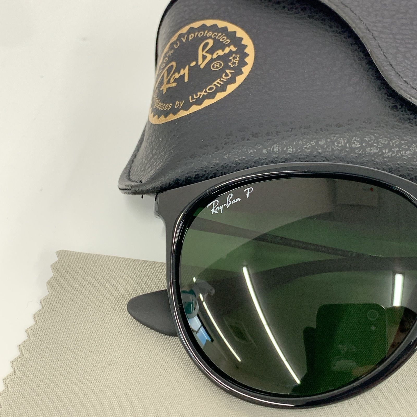 ￥Ray-Ban RB4171F ERIKA サングラス ブラック レンズ ブラックフレーム レイバン【ファッション】【1】